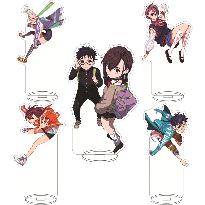 Anime Merchandise Toys - ฟิกเกอร์อะคริลิกตั้งโชว์ อนิเมะ ดันดันดัน โมโมะ อายาเซะ เคน