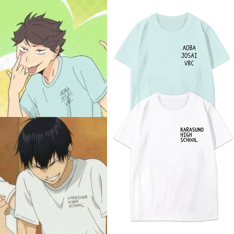 Anime Merchandise Clothes - จัดจําหน่ายอนิเมะ!! Aoba Josai T เสื้อ Hinata