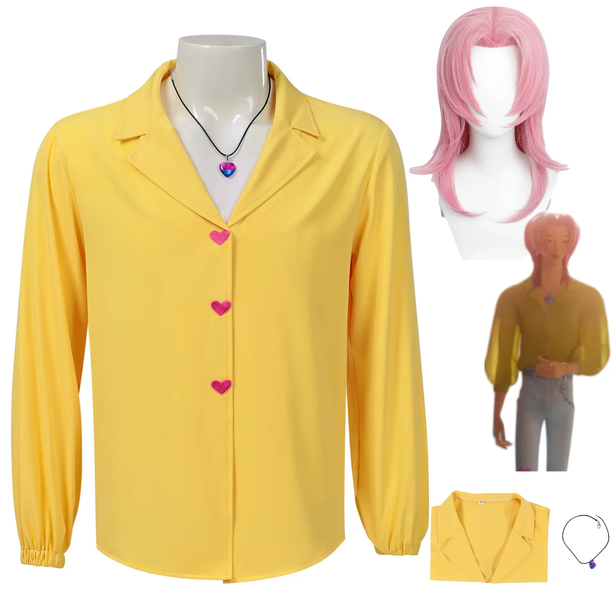 Anime Merchandise Men - ชุดคอสเพลย์อนิเมะ ซากะ บอยส์ บอยส์ โซดา ป๊อป
