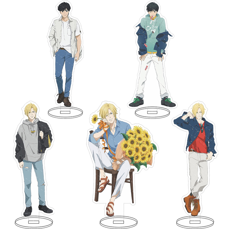Anime Merchandise Toys - ฟิกเกอร์อะคริลิกอนิเมะขนาด 16 ซม. บานาน่าฟิช แอช ลินซ์