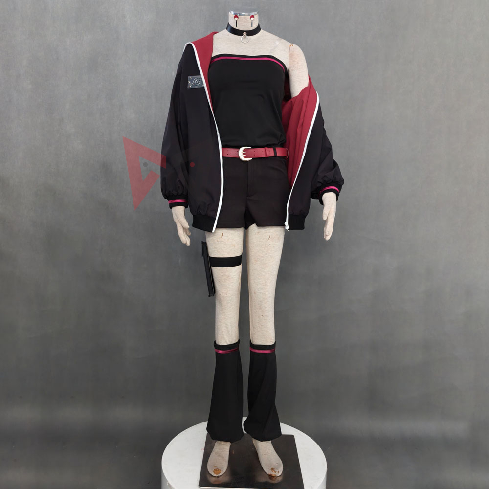 Anime Merchandise For Women - ชุดคอสเพลย์นินจา โบรูโตะ อุจิฮัง ซาราดัน เสื้อ กางเกงขาสั้น