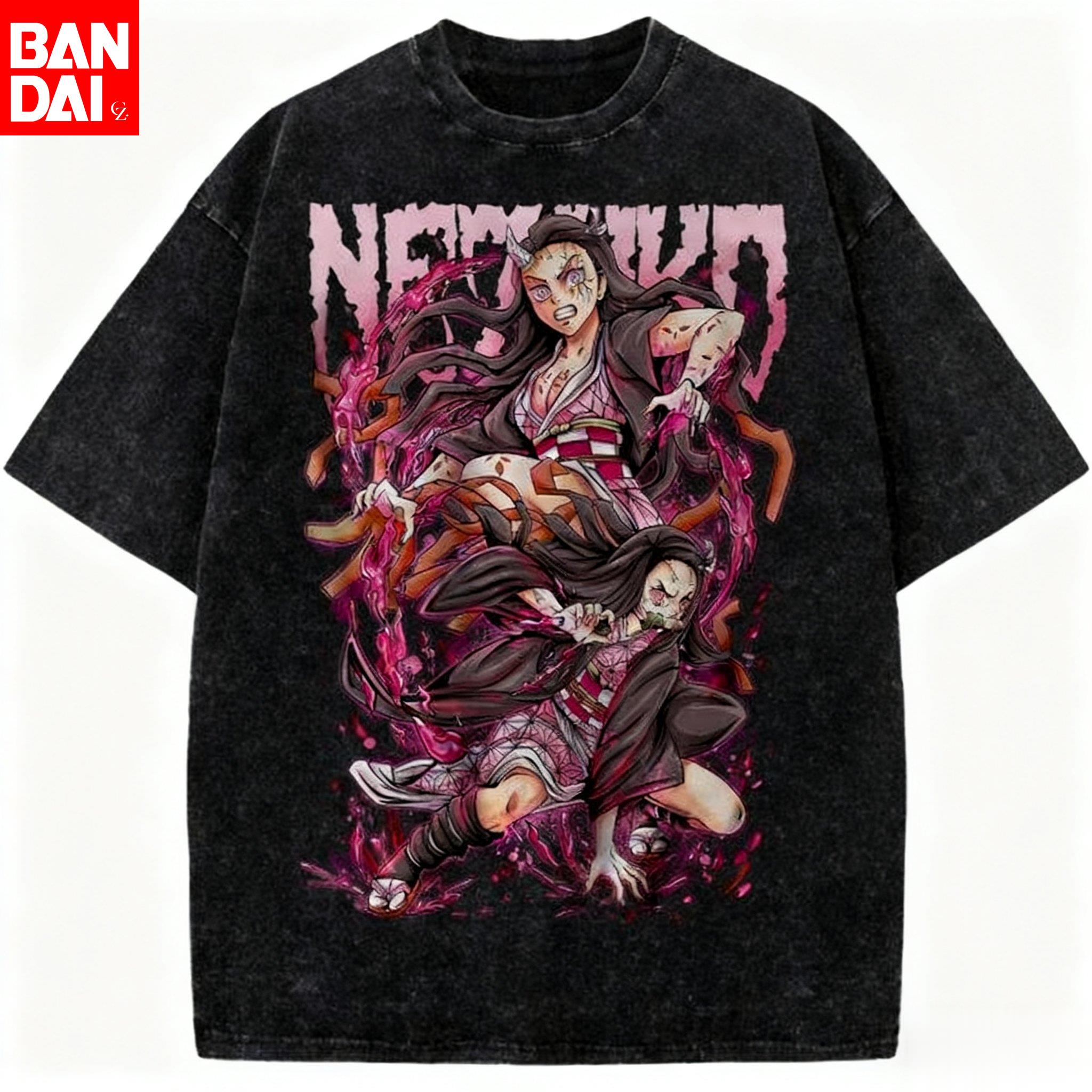 Anime Merchandise Demon Slayer - เสื้อยืดลายกราฟิกอนิเมะญี่ปุ่น Demon Slayer Sanemi ปี 2026