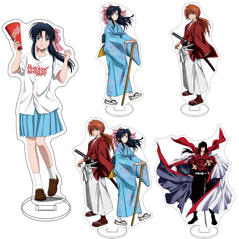 Anime Merchandise Toys - ขาตั้งฟิกเกอร์อะคริลิก 16 ซม. อนิเมะ รูโรนิ เคนชิน