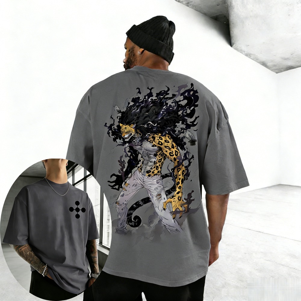Anime Merchandise Store In Japan - เสื้อยืดคอตตอนลายอนิเมะสุดฮิตประจำฤดูร้อนปี 2026 รุ่น Rob Lucci แบบ