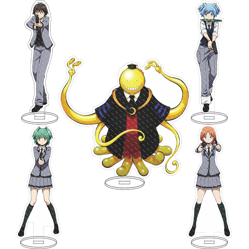 Anime Merchandise Toys - ฟิกเกอร์อะคริลิกตั้งโชว์ 16 ซม. อนิเมะ Assassination Classroom