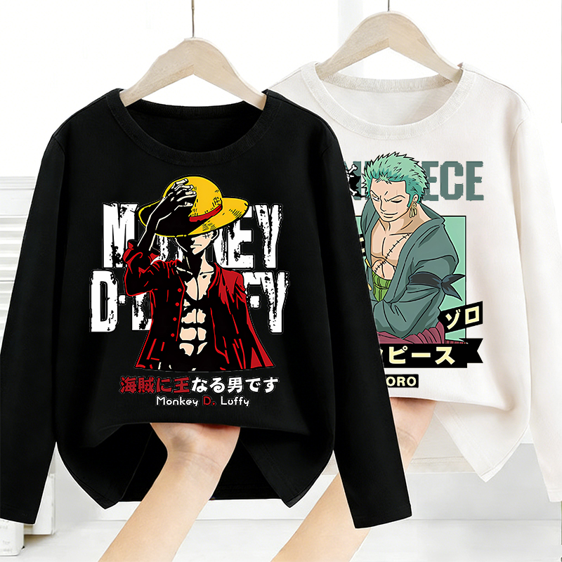 เสื้อแขนยาวลายอนิเมะวันพีซ เสื - Anime Merchandise Clothes บทวิจารณ์และราคา