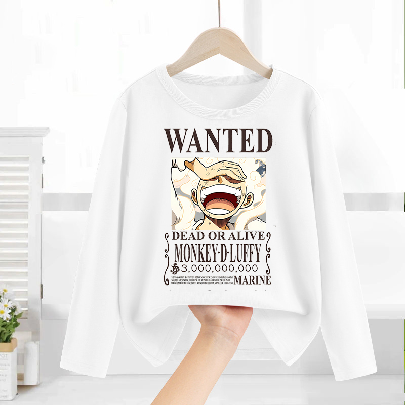 เสื้อแขนยาวลายอนิเมะวันพีซ เสื - Anime Merchandise Clothes บทวิจารณ์และราคา