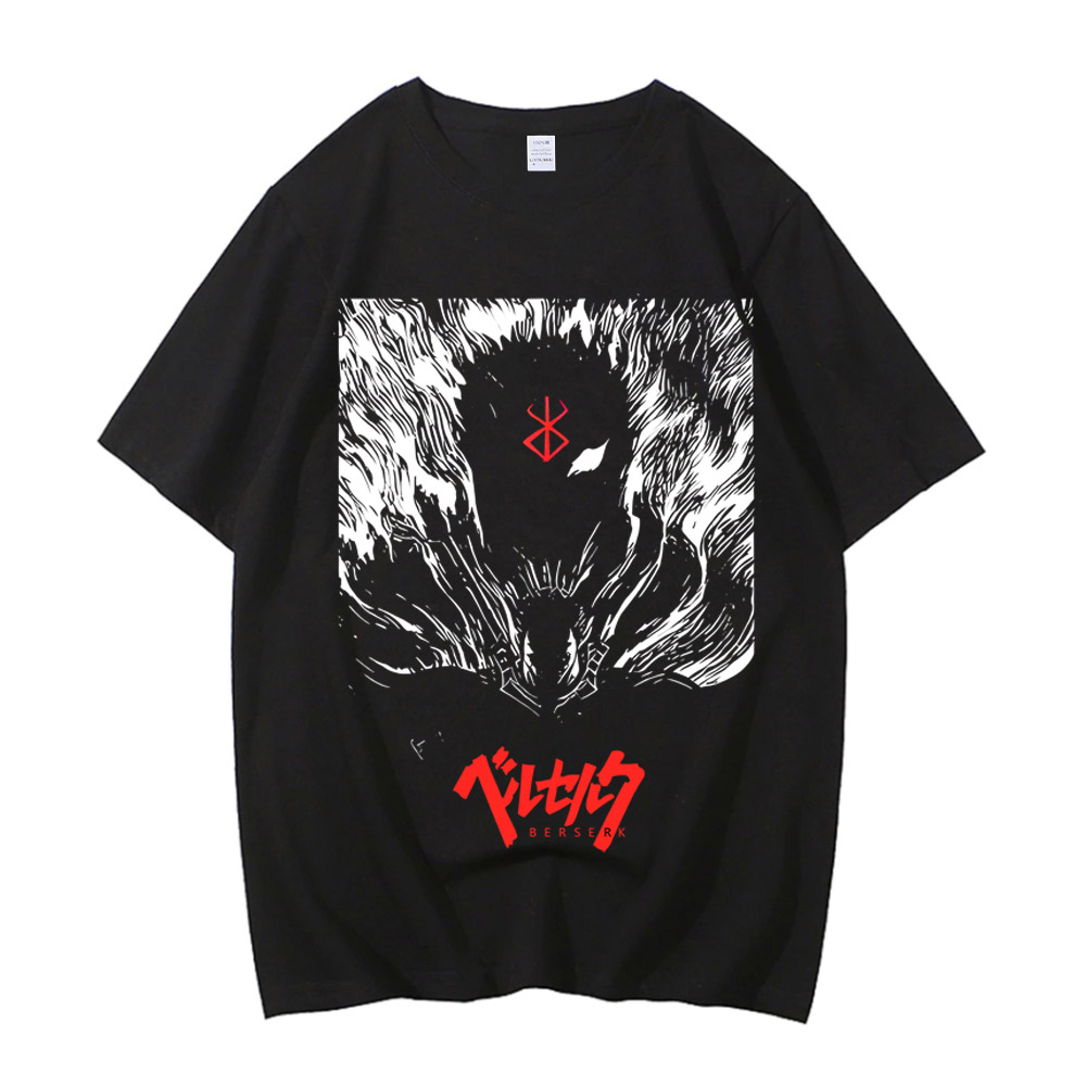เสื้อยืดอนิเมะ Berserk ลายพิมพ - Anime Merchandise Store In Japan บทวิจารณ์และราคา