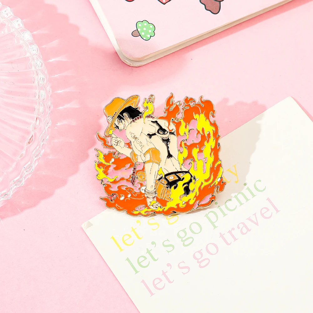 เข็มกลัดอะนิเมะคลาสสิก 1 ชิ้น  - Enamel Pin Set บทวิจารณ์และราคา