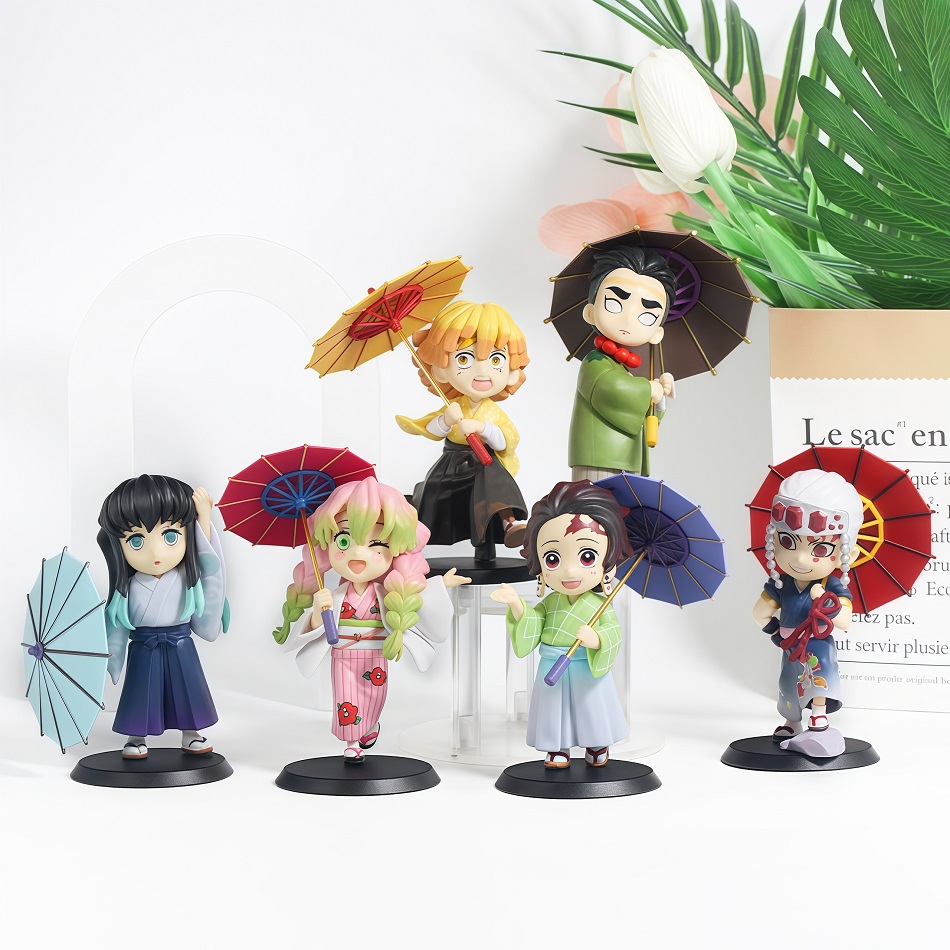    ฟิกเกอร์เซ็ต Demon Slayer  - Anime Merchandise Demon Slayer บทวิจารณ์และราคา