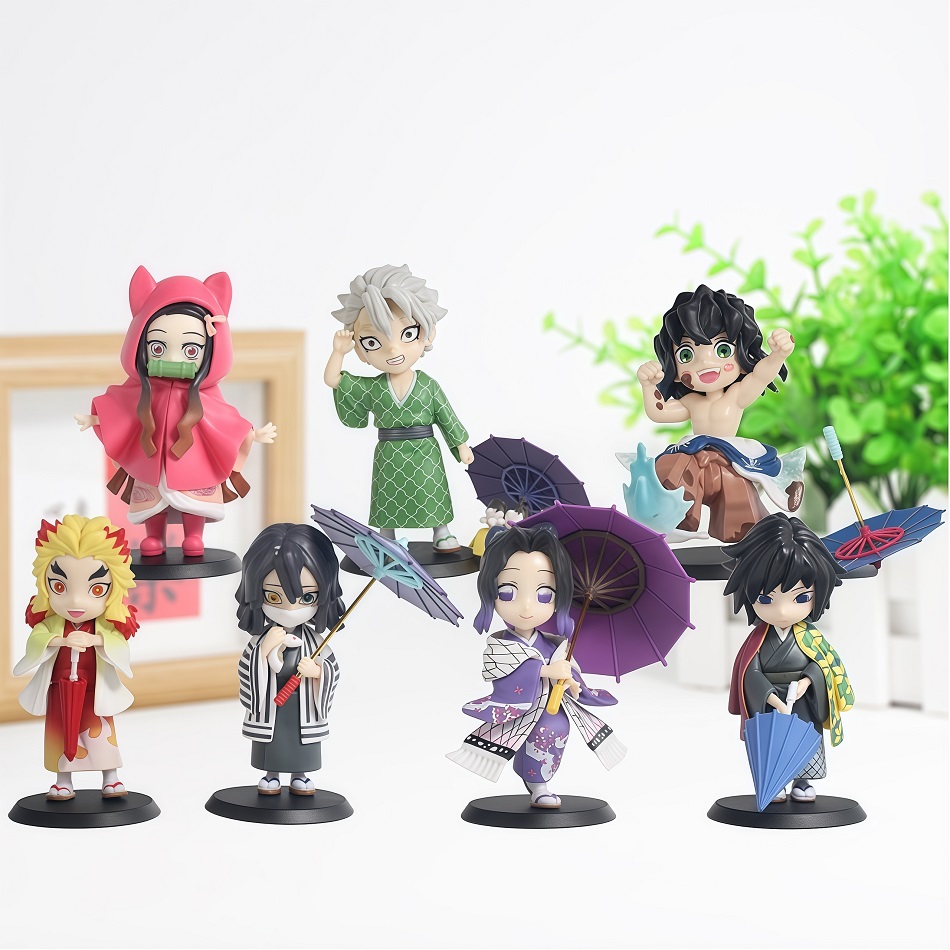    ฟิกเกอร์เซ็ต Demon Slayer  - Anime Merchandise Demon Slayer บทวิจารณ์และราคา
