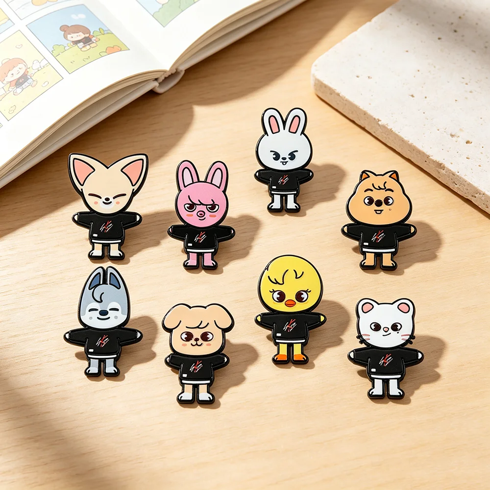 ชุดเข็มกลัดลายการ์ตูน KPOP 8 ช - Enamel Pin Set บทวิจารณ์และราคา