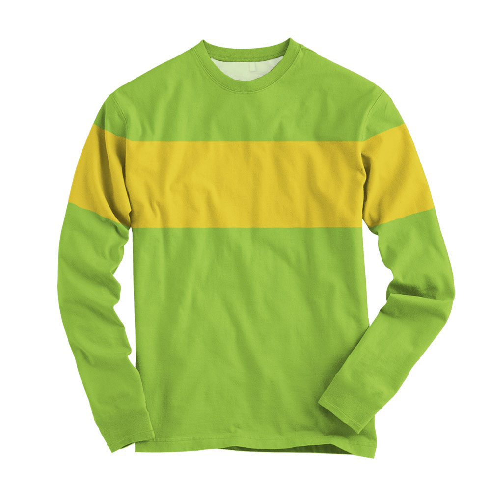 เสื้อยืดคอกลมแขนยาว Undertale  - Anime Merchandise Men บทวิจารณ์และราคา