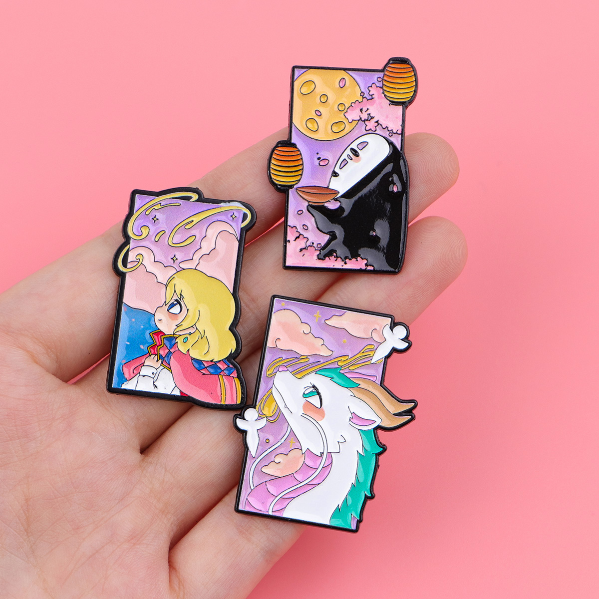 เข็มกลัดเคลือบลายอนิเมะซีรีส์  - Enamel Pin Set บทวิจารณ์และราคา