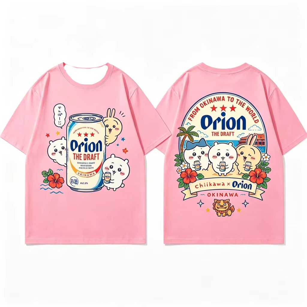 เสื้อยืดคอกลมลายพิมพ์คอลแลบ 20 - Anime Merchandise For Women บทวิจารณ์และราคา