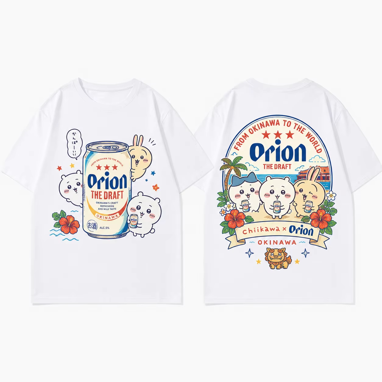 เสื้อยืดคอกลมลายพิมพ์คอลแลบ 20 - Anime Merchandise For Women บทวิจารณ์และราคา