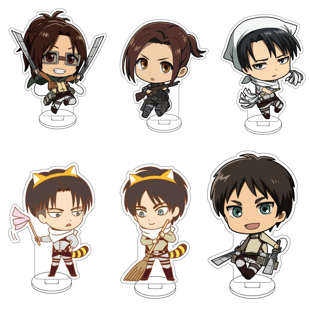 ฟิกเกอร์อะคริลิก Attack on Tit - Cute Anime Merchandise บทวิจารณ์และราคา