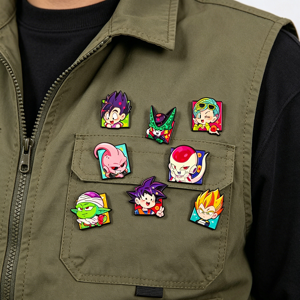 เข็มกลัดเคลือบลายตัวละครจิบิโก - Enamel Pin Set บทวิจารณ์และราคา